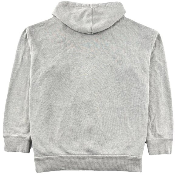 Polo Ralph Lauren Men’s 3XLT Gray Full Zip Hoodie Thermal Waffle Knit Lined Hood - Picture 2 of 13